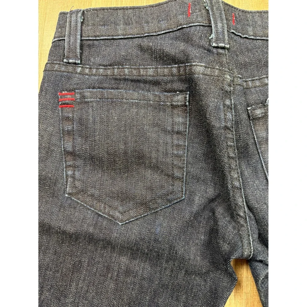 BDG Urban Outfitters Dark Wash Cuffed Slim Jeans Indigo Size 25 Made in USA NWOT